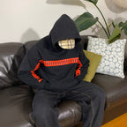 “I Love You This Much” Puff Print Hoodie – 300 GSM Premium Cotton