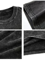 180 GSM Acid Wash Tee - basic fit