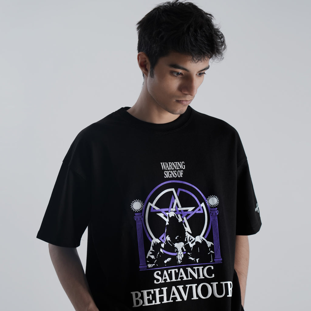 Satanic Behaviour Graphic Tee (Unisex)