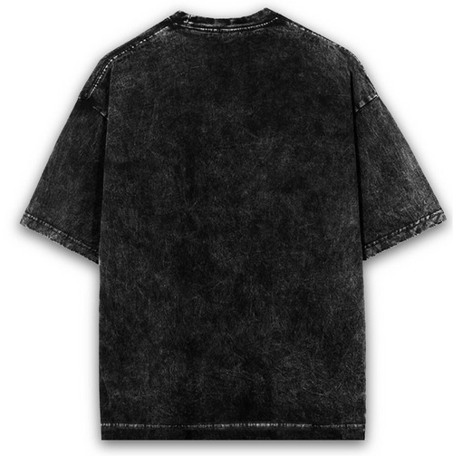 180 GSM Acid Wash Tee - basic fit