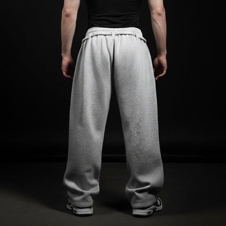 Toji Fushiguro JJK Inspired Oversized Sweatpants for Men – Anime Gym Athleisure Joggers, Heavyweight Streetwear Track Pants