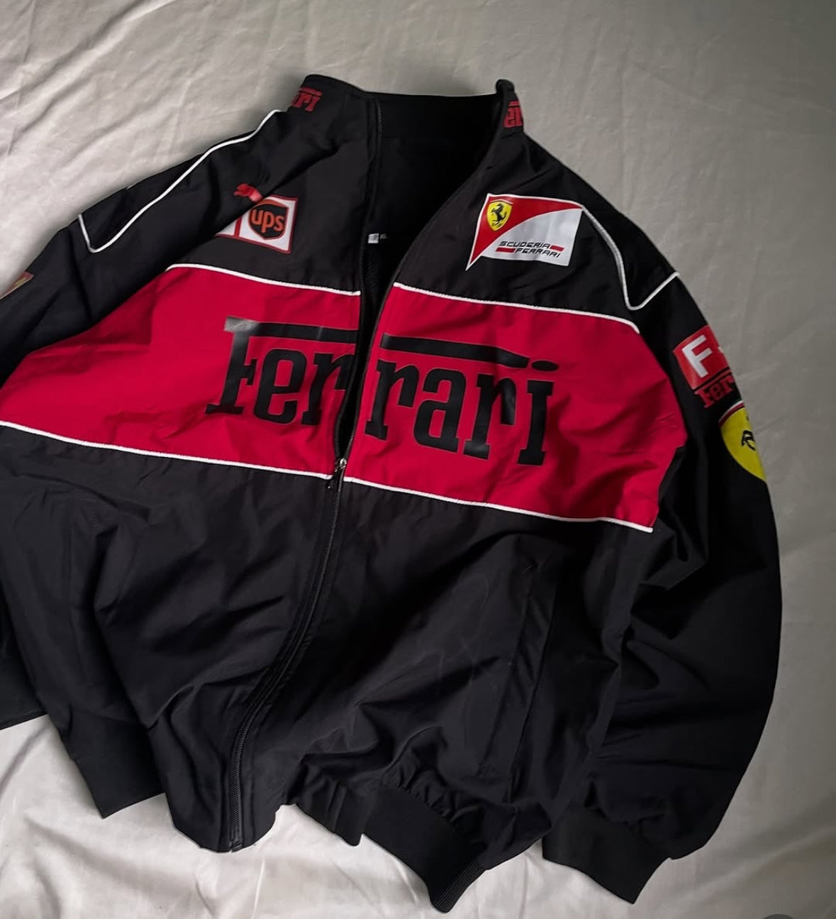 Ferrari Black Jacket - Printed (Unisex)