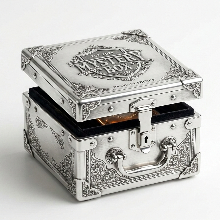 Casique Silver Mystery Box – 3-Piece Premium Streetwear Surprise Bundle