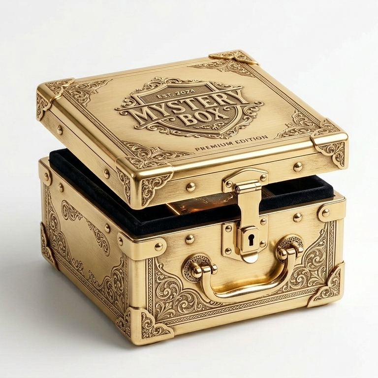 Casique Gold Mystery Box – 7-Piece Premium Streetwear Surprise Bundle