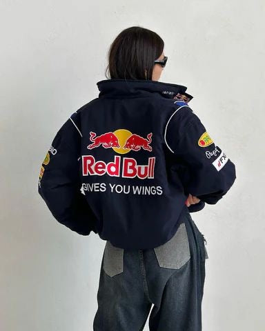Red Bull Infiniti Racing Jacket – F1 Motorsport Puffer Jacket
