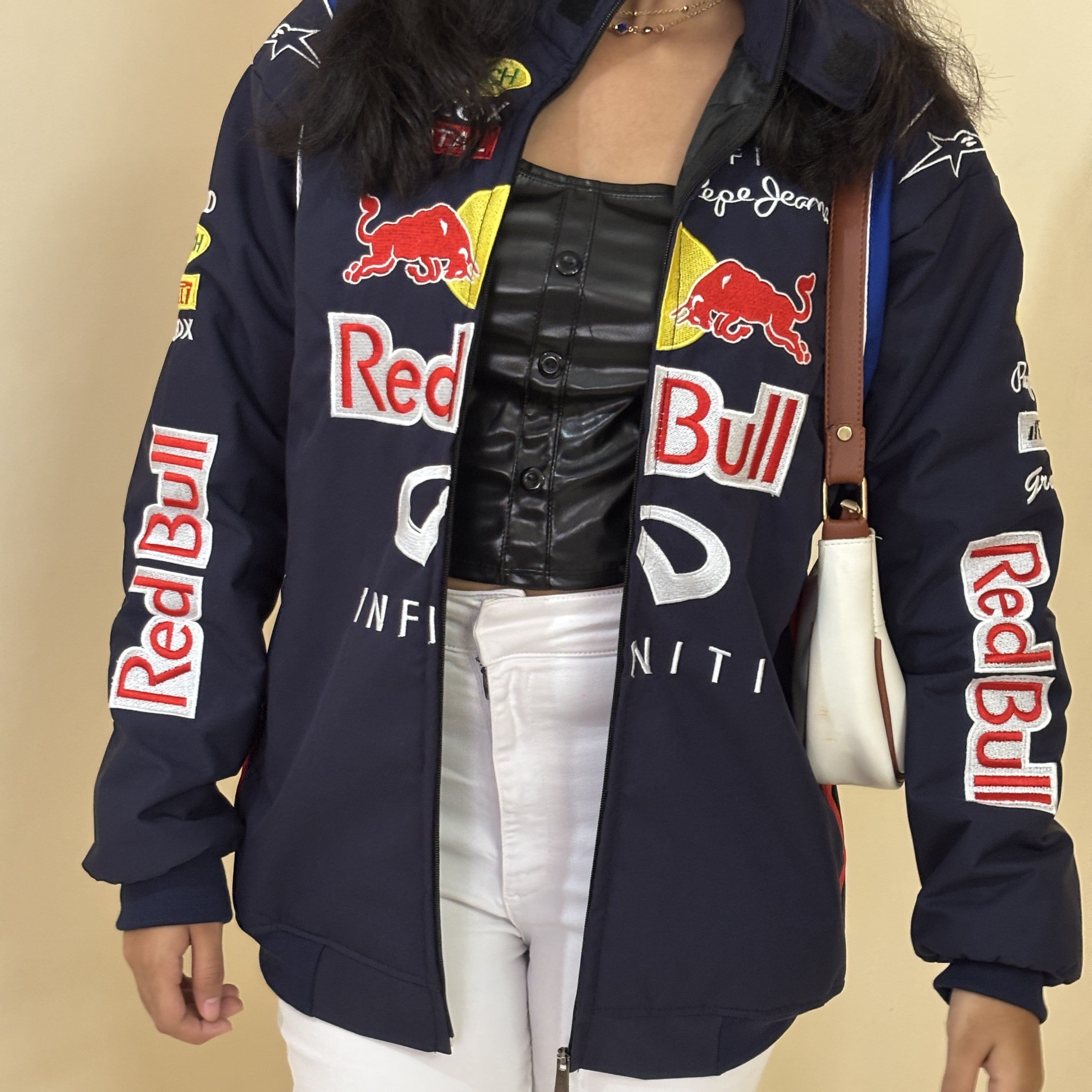Red Bull Racing Puffer Jacket - Embroidered (Unisex)