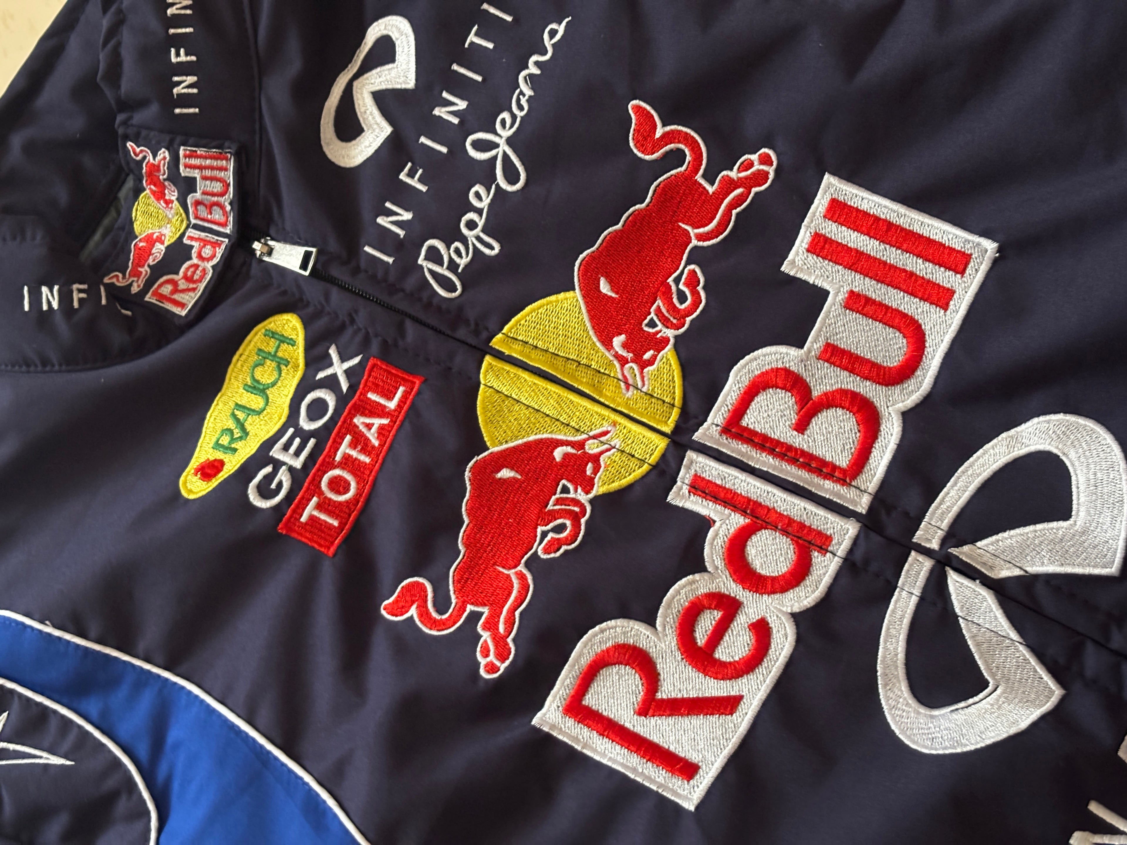 Red Bull Racing Puffer Jacket - Embroidered (Unisex)