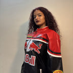 Red Bull Racing Vegan Leather Jacket – Premium Motorsport Style (Unisex)