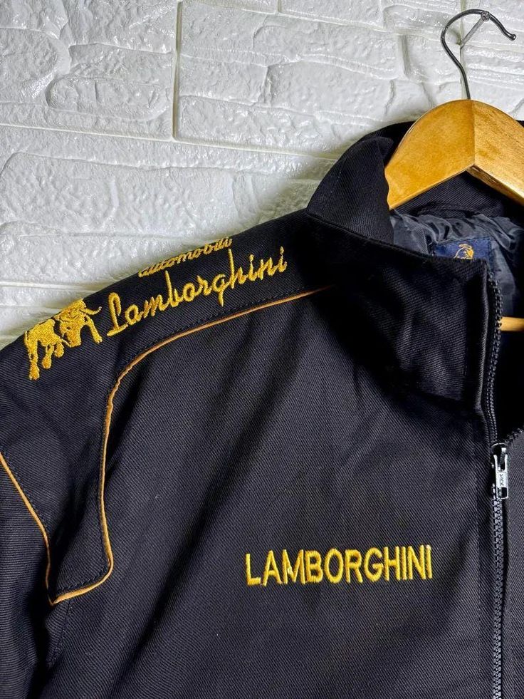 Premium Embroidered Lamborghini Racing Jacket (UNISEX)