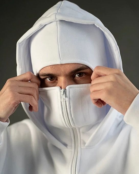 Ninja Balaclava Hoodie with Built-In Face Mask – Casique