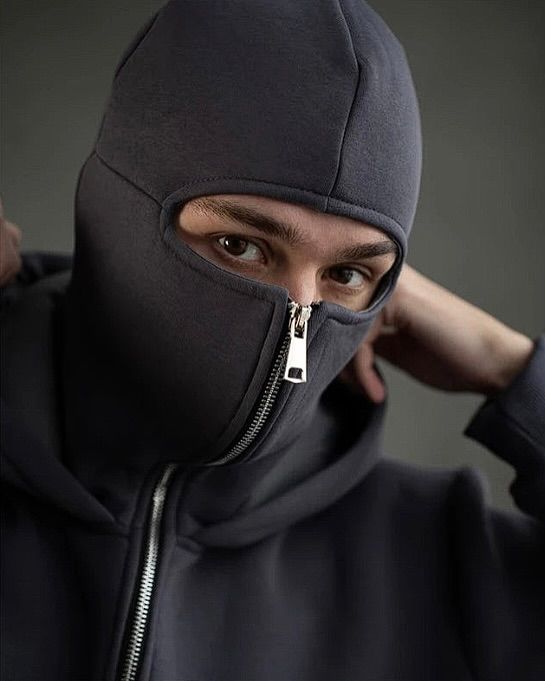 Ninja Balaclava Hoodie with Built-In Face Mask – Casique