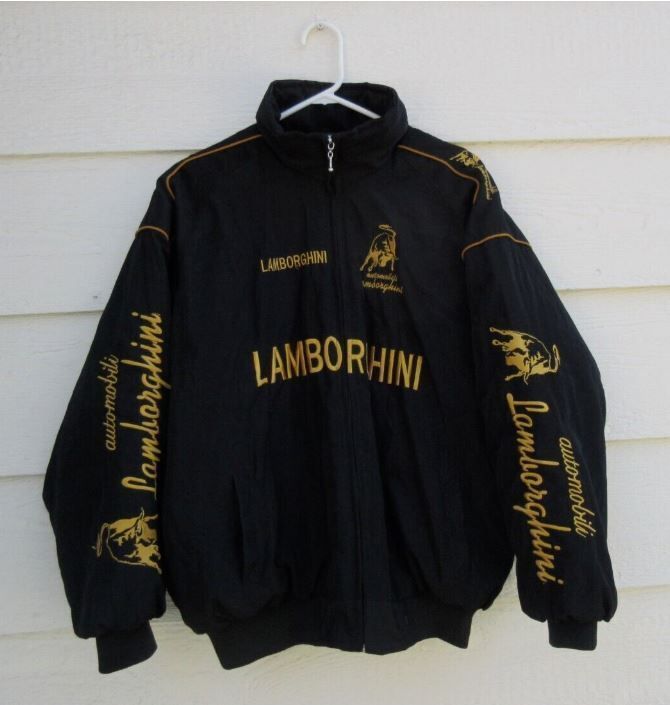 Premium Embroidered Lamborghini Racing Jacket (UNISEX)