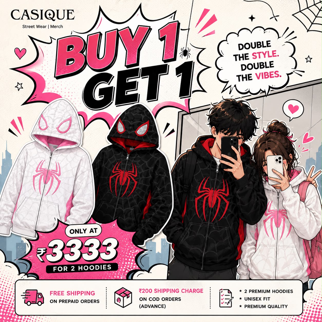 Spider Gwen X Miles Morales Combo [Limited Period Offer]