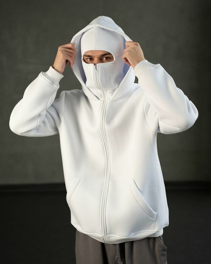 Ninja Balaclava Hoodie with Built-In Face Mask – Casique