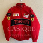 Ferrari Red Bomber jacket - Embroidered (Unisex)