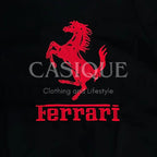 Ferrari Black Jacket - Embroidered (Unisex)
