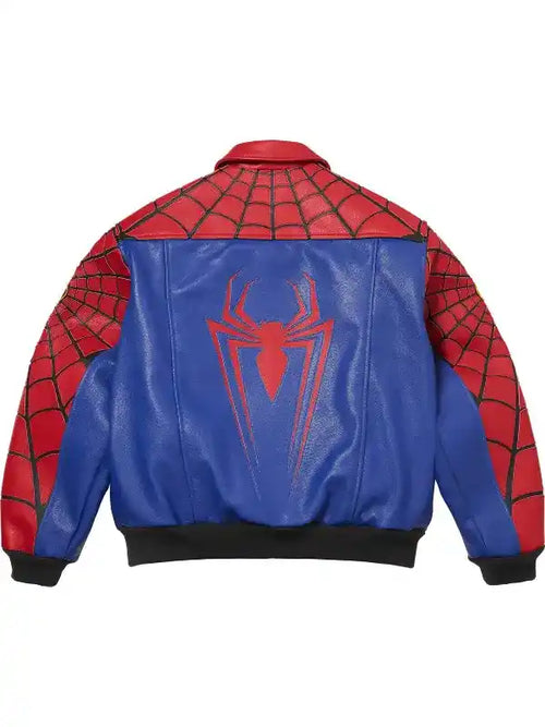 Supreme x Vanson Leathers Spider-Man Racing Jacket – Casique