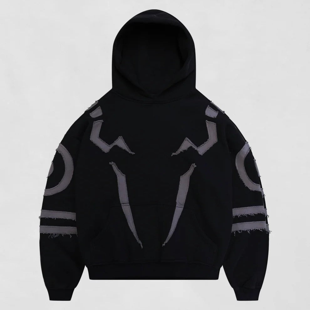King of Curses Hoodie – Ryomen Sukuna Inspired Streetwear | Jujutsu Kaisen Anime Hoodie | Premium Oversized Fit