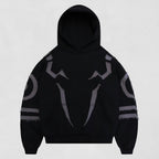 King of Curses Hoodie – Ryomen Sukuna Inspired Streetwear | Jujutsu Kaisen Anime Hoodie | Premium Oversized Fit